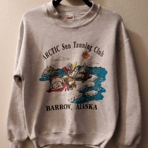 Vintage Barrow Alaska Souvenir Sweatshirt